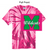 PINK TIE DYE SHORT SLEEVE COTTON T-SHIRT (ADULT AND YOUTH) landerm