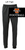 BLACK POLYESTER JOGGER PANTS WITH POCKET (YOUTH AND ADULT) lanfbthigh