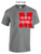 GRAPHITE HEATHER SHORT SLEEVE COTTON T-SHIRT (ADULT AND YOUTH) mhscheerm