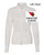 WHITE POLY FLEECE FULL ZIPPER JACKET (LADIES) mhscheerlccard