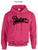 HELICONIA PINK HOODED SWEATSHIRT (YOUTH AND ADULT) ridge1color