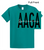 JADE GREEN SOFT COTTON SHORT SLEEVE T-SHIRT(ADULT) aagboostscript