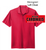 RED NIKE POLYESTER PIQUE POLO (ADULT AND LADIES) mhsbbbmono