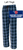 NAVY AND CAROLINA BLUE FLANNEL PANTS WITH POCKET (YOUTH AND ADULT) daytonchthigh