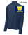 NAVY POLYESTER 1/4 ZIPPER -LONG SLEEVE (ADULT AND LADIES)  wickbowllcw