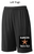 BLACK POLYESTER 9" SHORTS WITH POCKET (YOUTH AND ADULT) emstfthigh