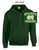 DARK GREEN COTTON/POLYESTER FULL ZIPPER JACKET (ADULT AND Youth) mcalllc