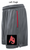 GRAPHITE WITH RED POLYESTER 7" SHORTS WITH POCKET (YOUTH AND ADULT) andy9ersthigh