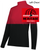 BLACK AND RED POLYESTER 1/4 ZIPPER (ADULT AND LADIES) heritvollc