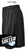BLACK POLYESTER 9" SHORTS WITH POCKET (YOUTH AND ADULT) sougsocthigh