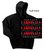 BLACK HOODED SWEATSHIRT (YOUTH AND ADULT) garfieldcards