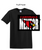 BLACK SHORT SLEEVE COTTON T-SHIRT (ADULT AND YOUTH) garfieldcards