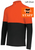 BLACK AND ORANGE POLYESTER 1/4 ZIPPER (ADULT AND LADIES) lanstafflc BLACK AND ORANGE POLYESTER 1/4 ZIPPER (ADULT AND LADIES) lanstafflc