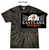 BLACK TIE DYE SHORT SLEEVE COTTON T-SHIRT (ADULT AND YOUTH) emsvol