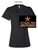 BLACK LADIES VNECK T-SHIRT  (LADIES) emsxc