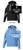 COTTON/POLYESTER FLEECE HOOIDE (ADULT) litrebfbrebs