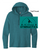 HEATHER TEAL COTTON/POLYESTER HOODIE (ADULT) aagbooststars