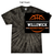 BLACK TIE DYE SHORT SLEEVE COTTON T-SHIRT (ADULT AND YOUTH) langbb
