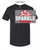 GRAPHITE BLACK SHORT SLEEVE TRIBLEND T-SHIRT (ADULT) sparkchhalfpom