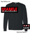 BLACK LONG SLEEVE T-SHIRT (YOUTH AND ADULT) sparkchglitscript