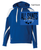 ROYAL WITH WHITE COTTON/POLYESTER FLEECE HOODIE (YOUTH AND ADULT) allsaintheart