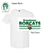 WHITE SHORT SLEEVE COTTON T-SHIRT (ADULT AND YOUTH) broadmoorcat