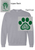 SPORT GREY CREW SWEATSHIRT (YOUTH AND ADULT)  broadmoorpaw