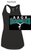 BLACK POLYESTER RACERBACK TANK (LADIES) aagboostfull