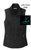 BLACK LADIES SMOOTH FLEECE VEST (LADIES)  aagboostlcmono