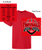 RED SHORT SLEEVE COTTON T-SHIRT (ADULT AND YOUTH) menfbplayoff