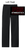 BLACK OPEN BOTTOM SWEATPANTS WITH POCKET (ADULT) perrygymthigh