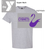 SPORT GREY SHORT SLEEVE COTTON T-SHIRT (ADULT AND YOUTH) cygnets