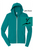 HEATHER TEAL COTTON/POLYESTER HOODIE (ADULT) aagboostlc