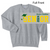 SPORT GREY CREW SWEATSHIRT (YOUTH AND ADULT) mcsenior