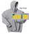 SPORT GREY HOODED SWEATSHIRT (YOUTH AND ADULT) mcsenior