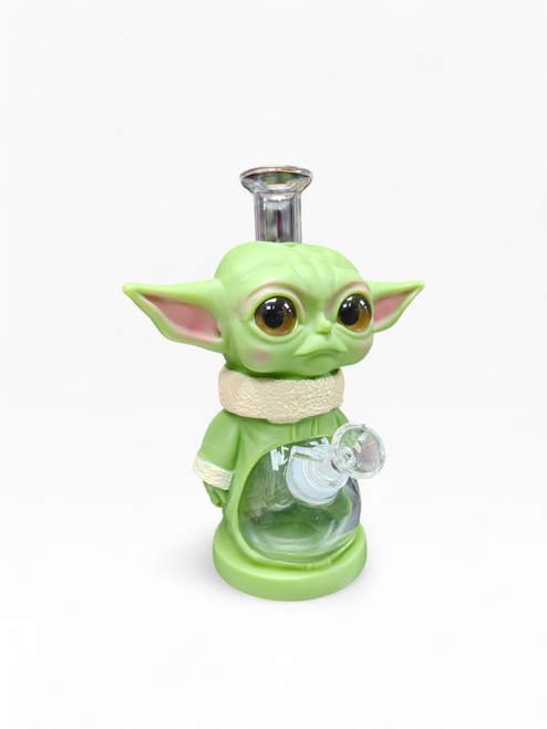 Baby Yoda Silicone Bong