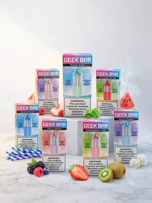 Geek Bar Mate Pod Replacement Pods (60K Regular / 30K Pulse)
