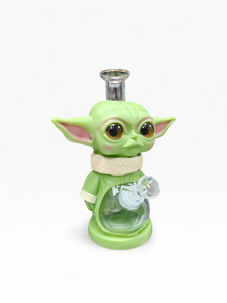 Baby Yoda Silicone Bong