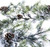 CraftMore Snowville Pine Christmas Garland, 72 Inch