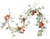 CraftMore Smokey Pine Garland with Pinecones and Red Bells