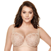 Embroidered Full Figure Bra Gorteks Bianca