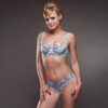 Blue Sheer Lace Bra Lavinia Tropical