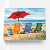 Beach Chairs Paint By Number Painting Set