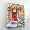 Christmas Decoration Scenery Paint By Numbers Painting Kit