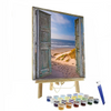 Beach Door Paint By Numbers Painting Kit