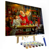 Santa's Magic Paint By Number Painting Set