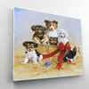 Basket of Joy Puppies Paint By Number Painting Set