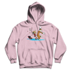 Calvin and Hobbes Dancing with Record Player Unisex Hoodie