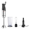 5 Core Hand Blender • 400W Immersion Blender • Electric Hand Mixer w 2 Mixing Speed 304 Steel Blades