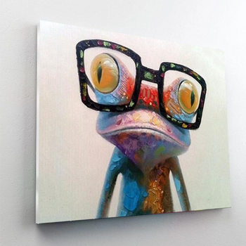 Nerdy Frog Paint By Number Painting Set